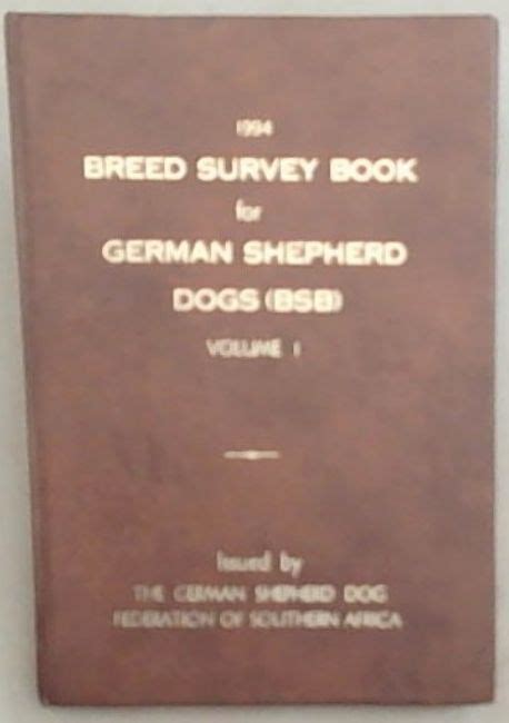  The results of this survey included the German Shepherd
