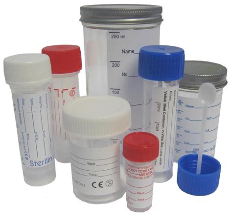  The sample collected is placed in a container and sent to the laboratory for testing