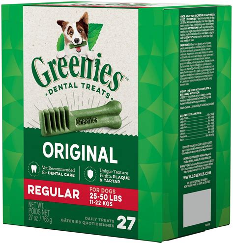  The veterinary journal now shows compressed vegetable chew treats, of which Greenies is the most popular sold, are now the third biggest cause of esophageal obstruction in dogs behind bones, rawhide and fish hooks