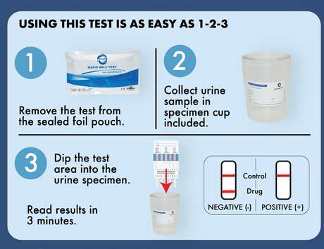  Then do a home drug test kit to make sure you are clean