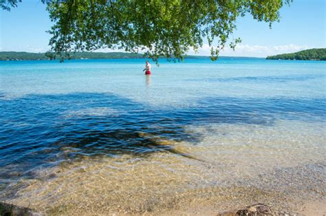  There are many places to swim in Michigan, both in fresh water and salt water