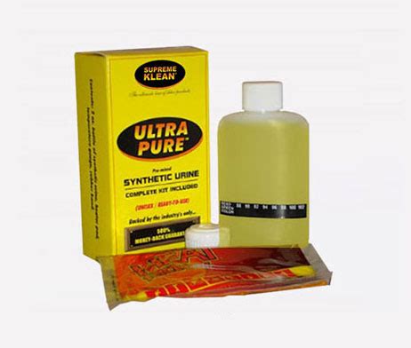  There is also a type of synthetic urine known as unisex synthetic urine