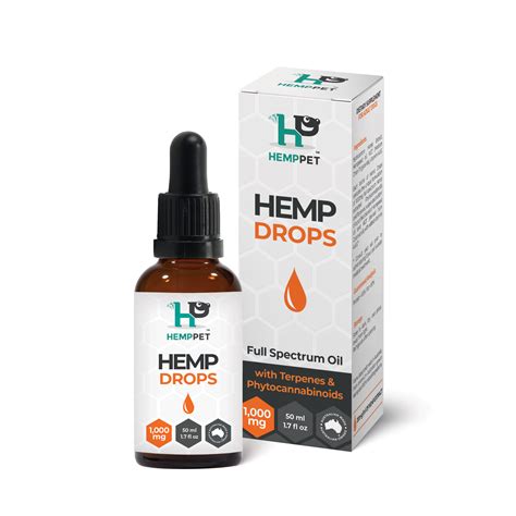  These premium pet drops are made with full-spectrum hemp seeds as well