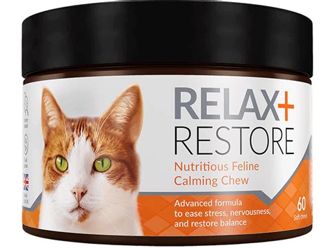  These treats are designed to help cats relax and feel calm
