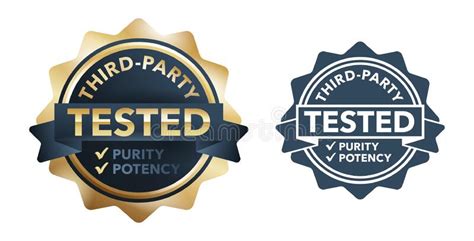  They are also third party tested for purity and potency