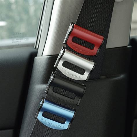  This clips right into the seat belt and on to any harness