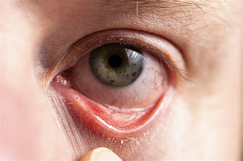  This condition causes a small gland to slide out of place under the eyelid and slightly block a portion of their eye
