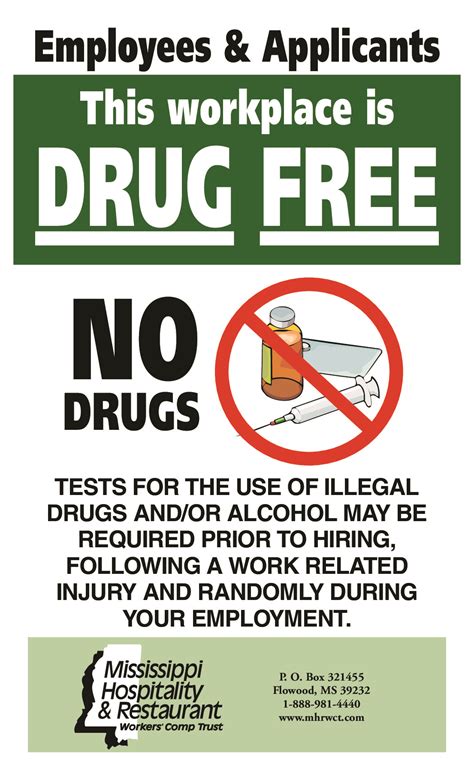  This law applies to drug-free workplace policies by allowing employees to take up to 12 weeks off from work to attend drug and alcohol rehabilitation programs to address their addictions to alcohol or drugs