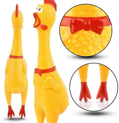  This rubber chicken dog toy will surely be a hit with your Frenchie! Crinkle Toys Pups just wanna have fun…and make noise! Crinkle toys provide sensory stimulation for your curious Frenchie, keeping them entertained with exciting textures and sounds