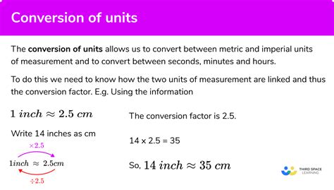  Type the value you are converting next to the unit