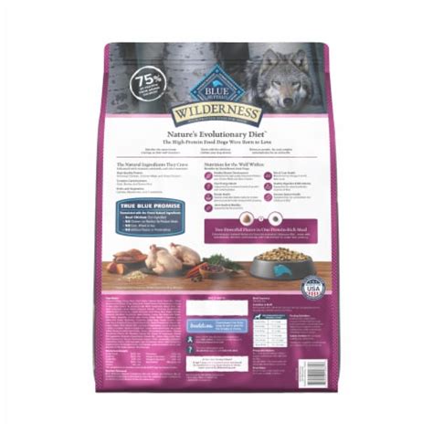  Unlike other dog food that uses lots of grains and fillers with a small amount of protein, Blue Buffalo gives your dog a nice dose of protein with just the right amount of grains and no fillers