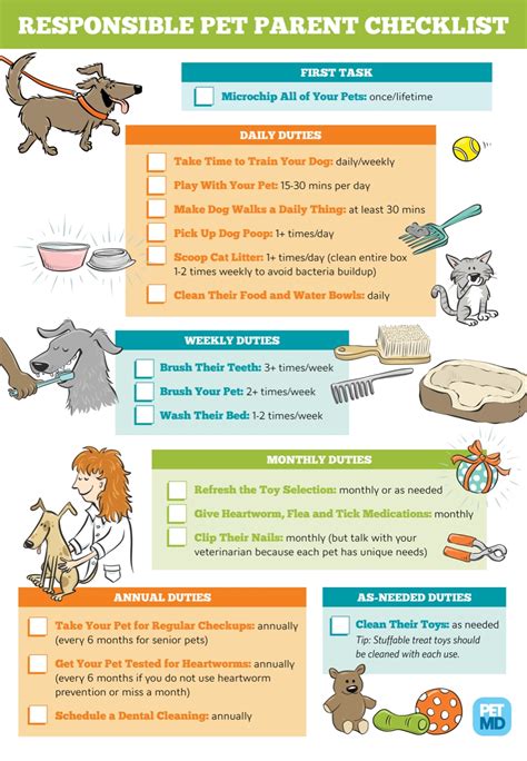  Use these tips and instructions along with your unique knowledge of your pet to find the best daily regimen for your furry best friend