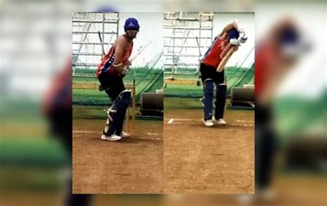  Watch Arjun Tendulkar toils it out in the nets gears up for his stint with Goa