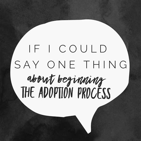  We always say the adoption is just the beginning of our journey