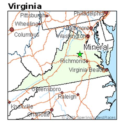  We are located in Mineral Virginia just outside of Fredericksburg and Charlottesville Virginia