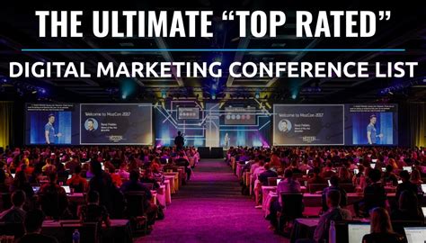  We predict to be full of top-notch digital marketing conferences on the newest trends, breakthroughs, and problems