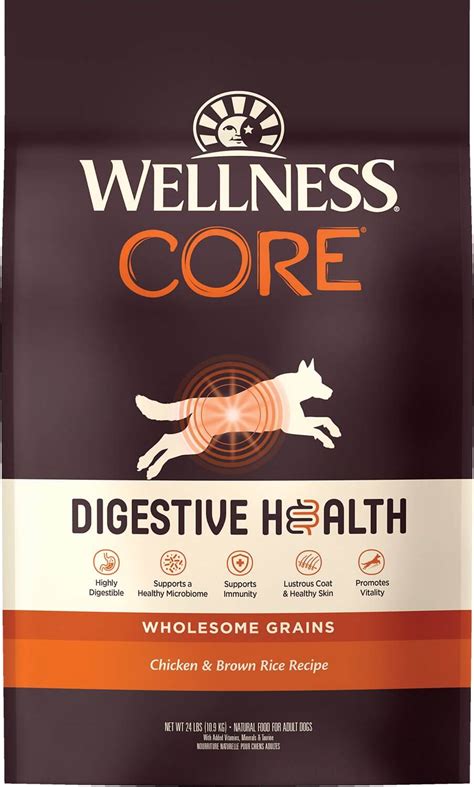  Wellness Core Dog Food The nutritious proteins included in the Wellness Complete Health dog food for large breeds is beneficial for the German Shepherd crossed with Border Collie because it has all the nutrition it needs