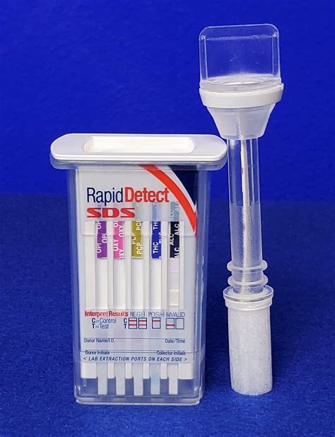  What is a direct saliva drug test kit? In a direct saliva drug test the mouth swab is actually built into the drug test kit as shown in the photo above