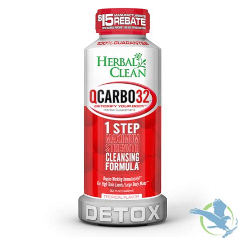  What is the best alternative to Qcarbo32? The best alternative to this detox drink is Detoxify Mega Clean