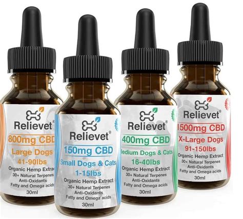  While more studies are needed on this, Relievet has multiple reports from customers relating how CBD has helped dogs recover from stressful situations and start eating again