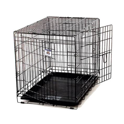  Wire crate A wire crate is the most popular option when crate training your dog