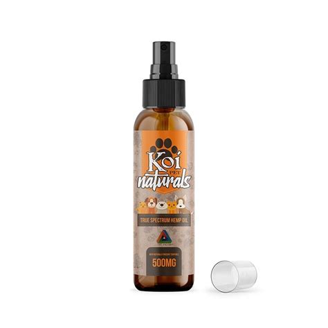  With natural ingredients and no harmful additives, Koi Naturals CBD Spray is a safe and effective way to support your pup