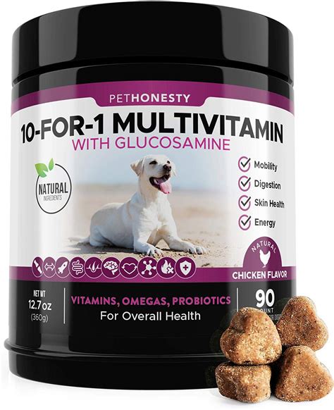  With the added bonus of containing natural ingredients, this multivitamin can help your French bulldog maintain optimal health and vitality