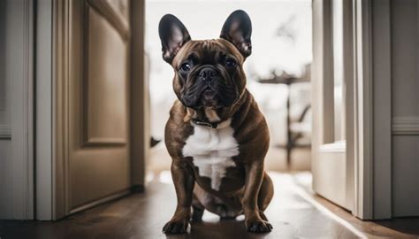  With time your French bulldog will get used to this routine and eagerly wait for you for their potty breaks