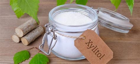  Xylitol is a sugar alcohol that is naturally found in some fruits, but in candies and sweet treats it comes in much more concentrated amounts