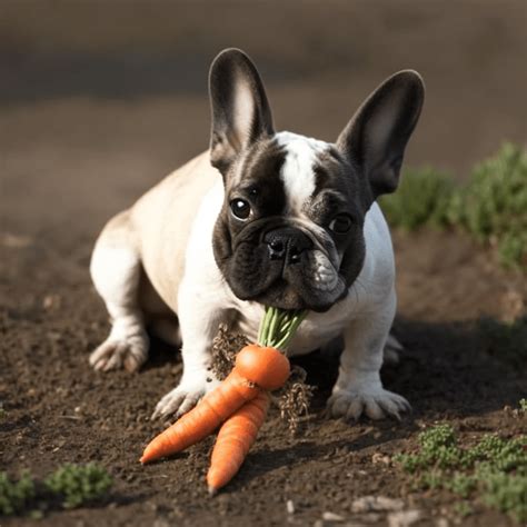  Yes, French bulldogs can eat cooked carrots because cooked carrots are high in alpha-carotene and beta-carotene
