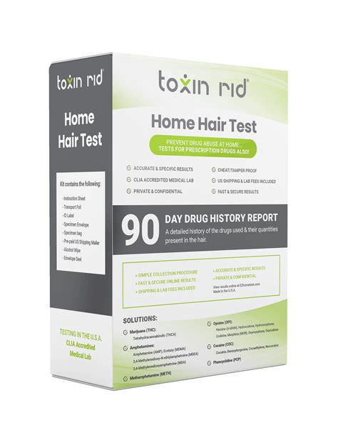  You can also order at-home hair tests online