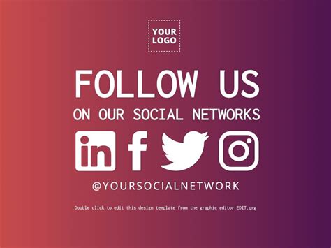  You can follow us on social media