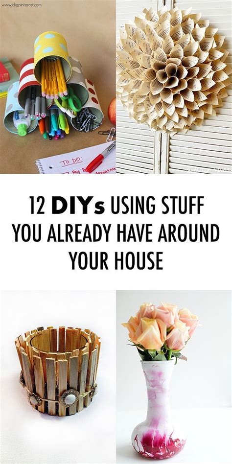  You might have appropriate things that can help around your house already