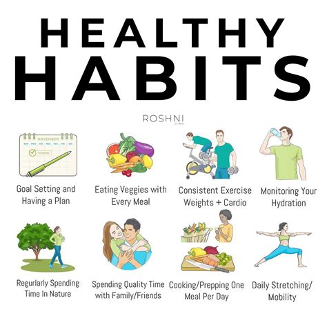  You want to develop healthy habits early on