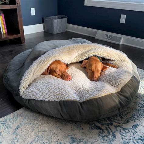  Your dog will love to cuddle up in this dog bed