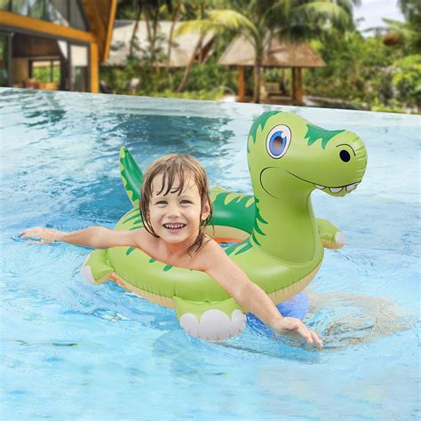  Your pet may play with this toy in the pool since it floats in water