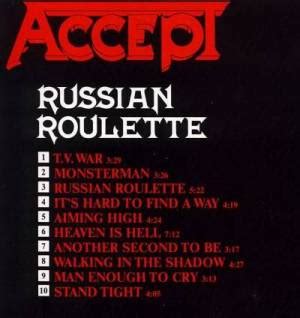  accept russian roulette lyrics