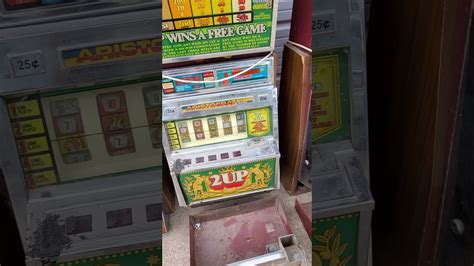  aristocrat slot machine repair