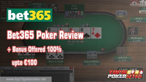  bet365 poker review