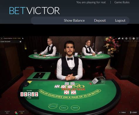  betvictor live casino