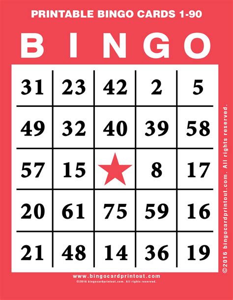  bingo online 90