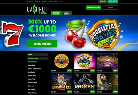  cashpot casino sign up bonus code