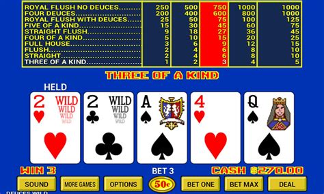  casino games video poker