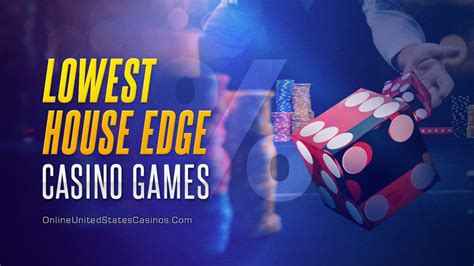  casino games with lowest house edge