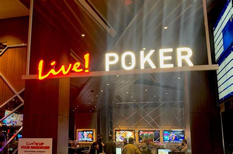  casino live poker room