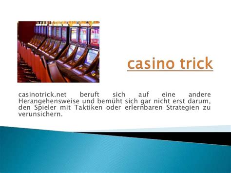  casino tricks/ohara/interieur/service/aufbau