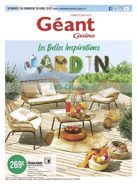  catalogue geant casino/irm/premium modelle/terrassen