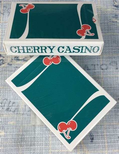  cherry casino playing cards/ohara/modelle/844 2sz garten