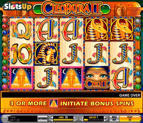  cleopatra ii slot machine free play