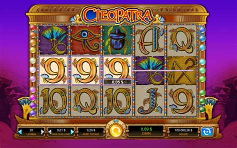  cleopatra jeu casino